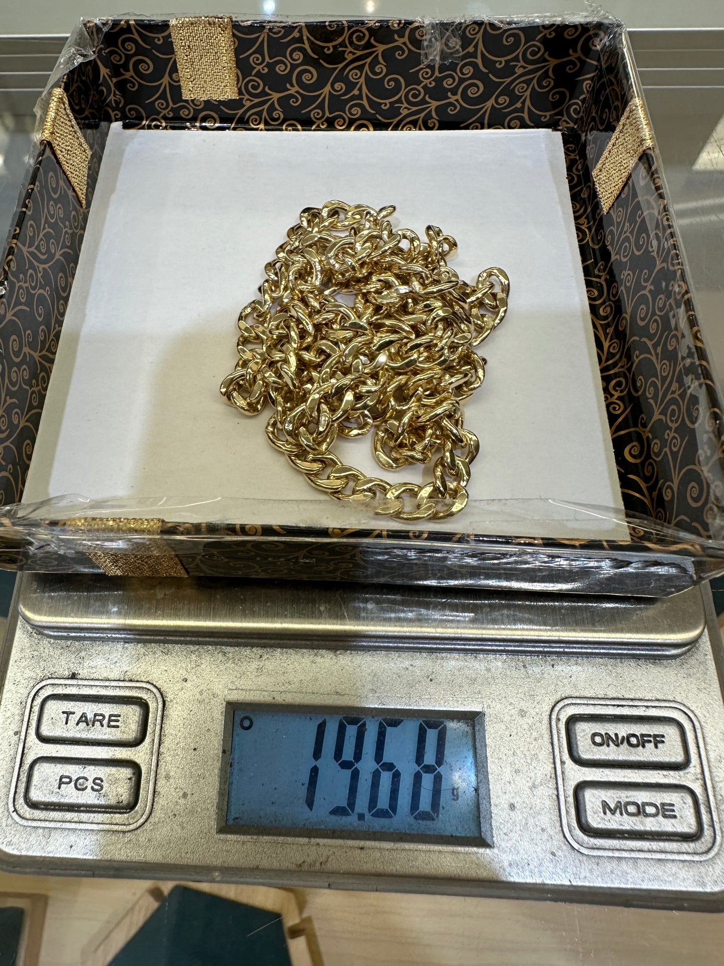 14K Real Gold Miami Cuban Link Set — 24" Necklace + 8" Bracelet, 6.2 mm Width (19.68 g Total)